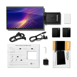 13.3" Single | Swivel Pro | SideTrak | Monitor Portable | Everything thats inside the box of the SideTrak Swivel Pro. 
