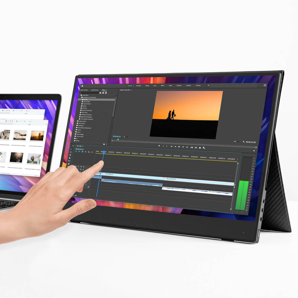 Solo Touch FHD 17.3” | Portable Monitor | SideTrak