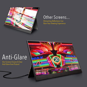 HD | 15.8 Inch | Triple | Solo Pro | SideTrak | Triple Screen Laptop | sidetrak solo pro is anti-glare