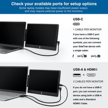 14" | Swivel | Triple | Side trak | cord specifications for the sidetrak swivel 14 triple monitor