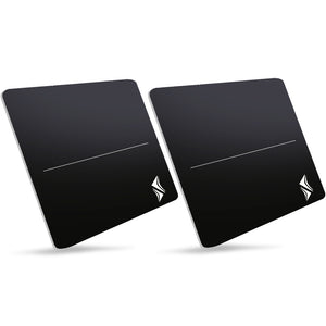 Black | Swivel | SideTrak | SideTrak Metal Plates | swivel sidetrak metal plates on white background