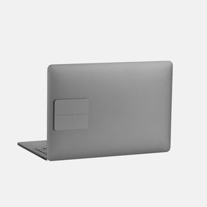 Dark Gray | Swivel | SideTrak | SideTrak Metal Plates | sidetrak swivel metal plate applied to the back of a laptop