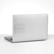Silver | Swivel | SideTrak | SideTrak Metal Plates | sidetrak swivel metal plate applied to the back of a laptop